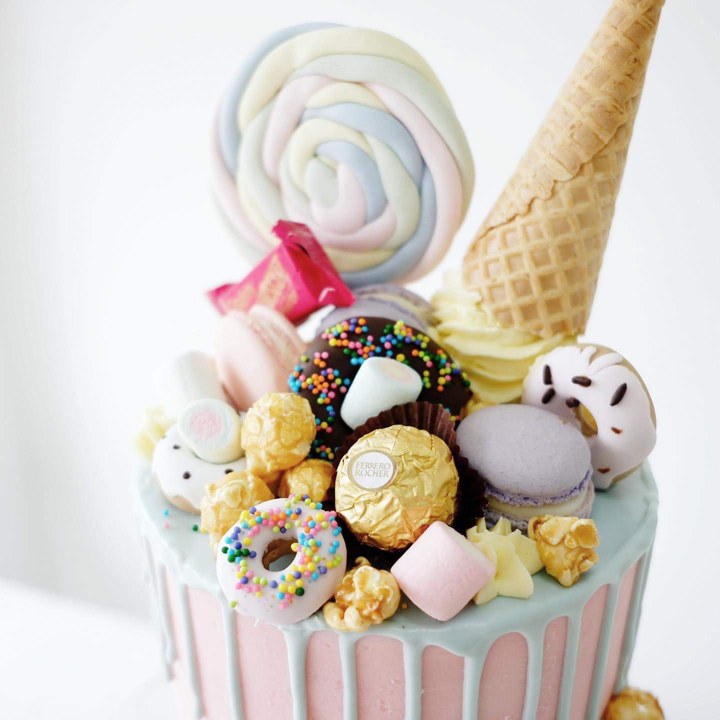 Candyland Birthday Cake