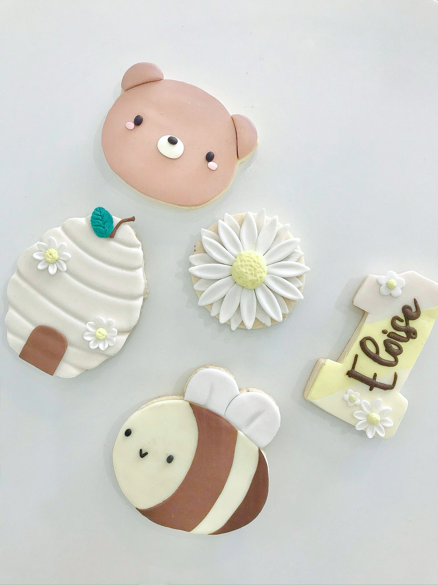 The B's Party Set (Custom Cake and Sugar Cookies)