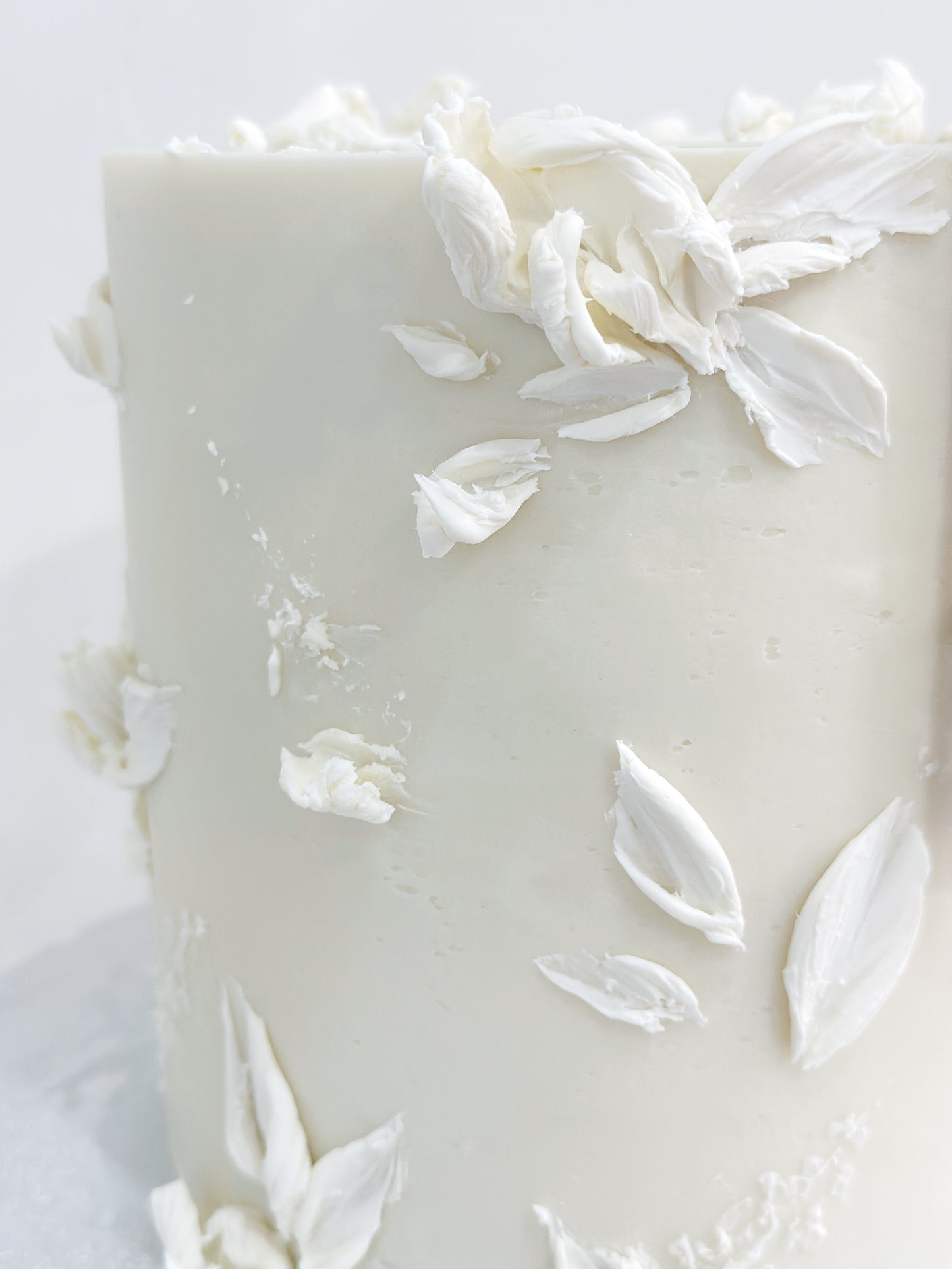 White Christening Cake