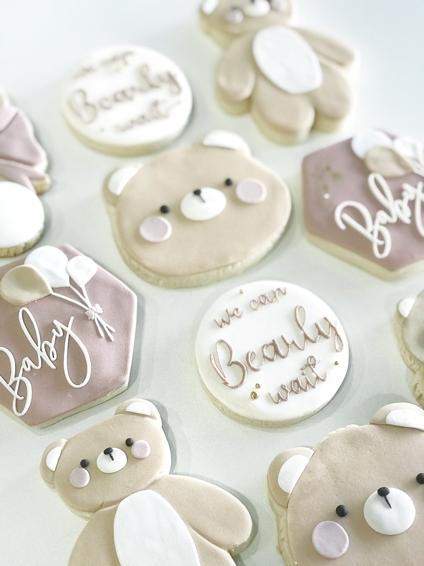 Gender Reveal Set (Custom Cake and Sugar Cookies)