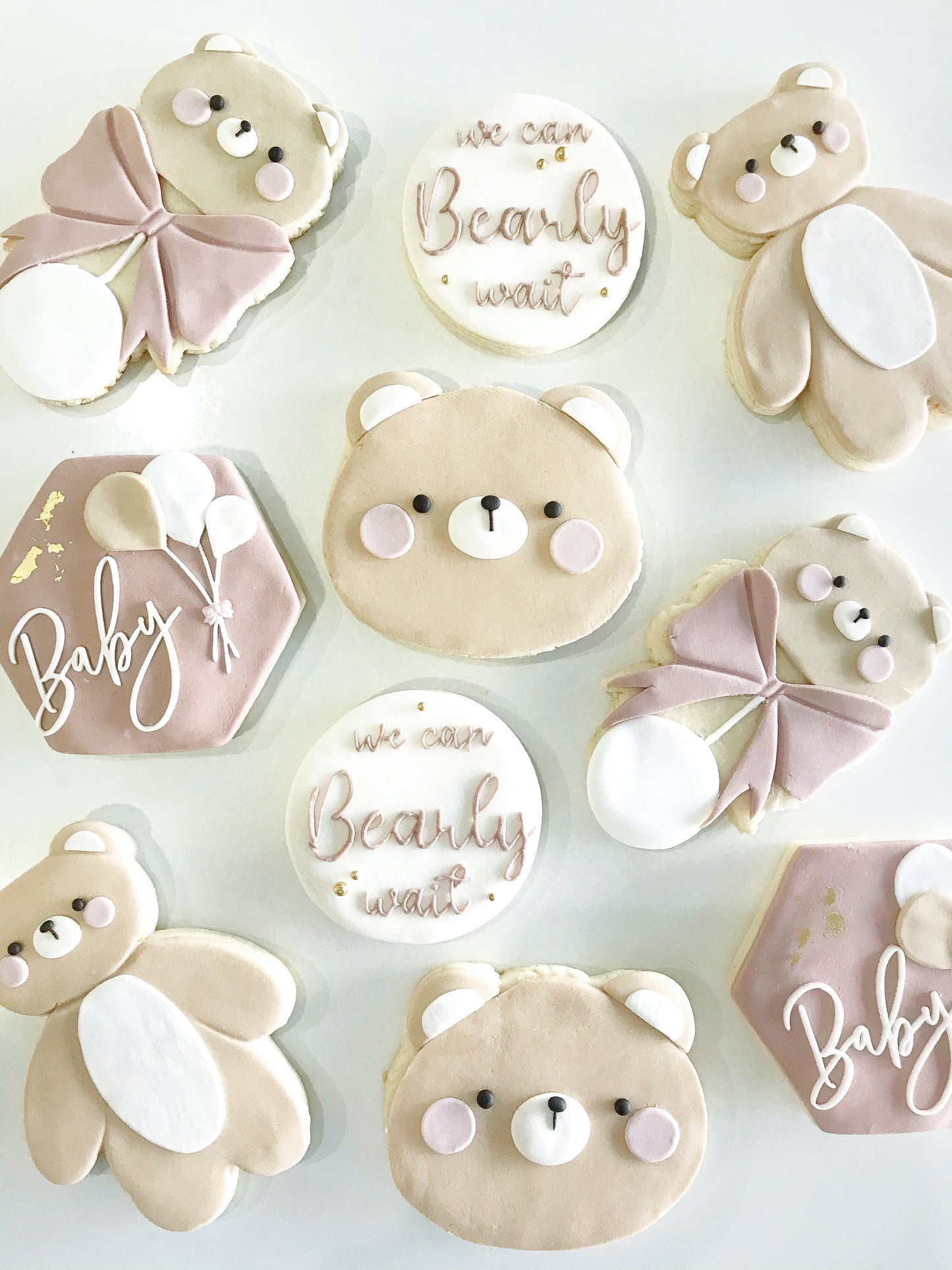 Gender Reveal Set (Custom Cake and Sugar Cookies)