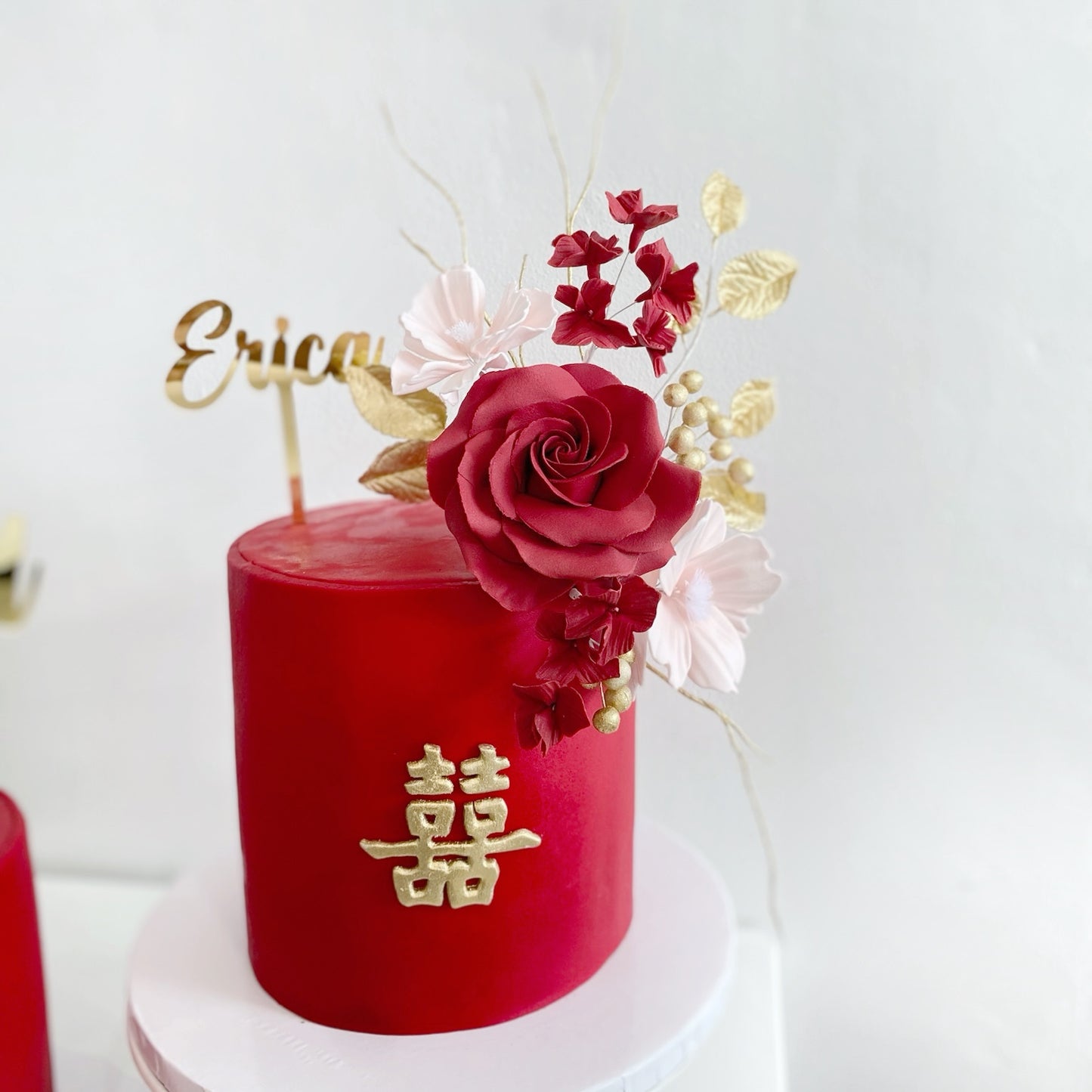 Minimalist Tinghun Cake Set (Red)