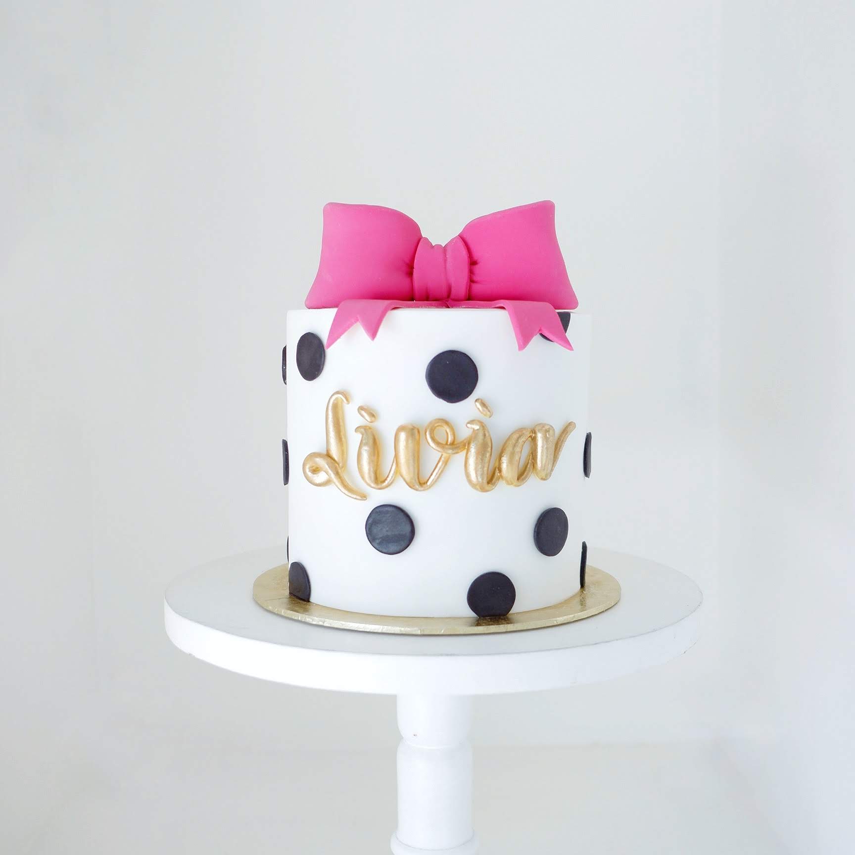 Polka Dot Cake – Audrey's