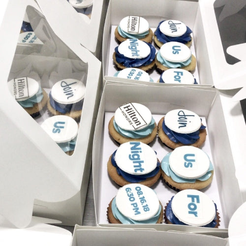 Custom Branded Cupcake (minimum 1 dozen)