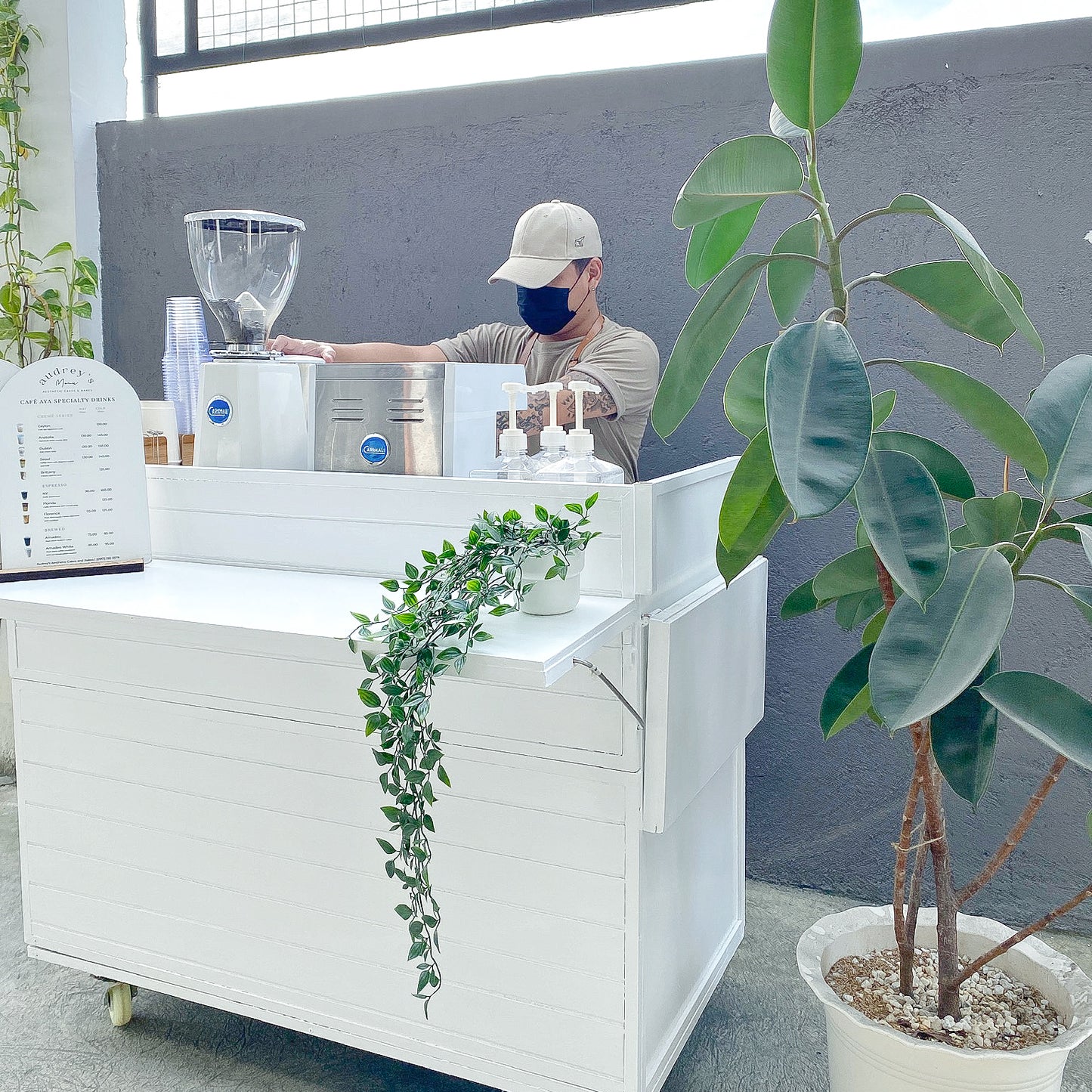 Cafe Aya Coffee, Matcha or Juice Cart