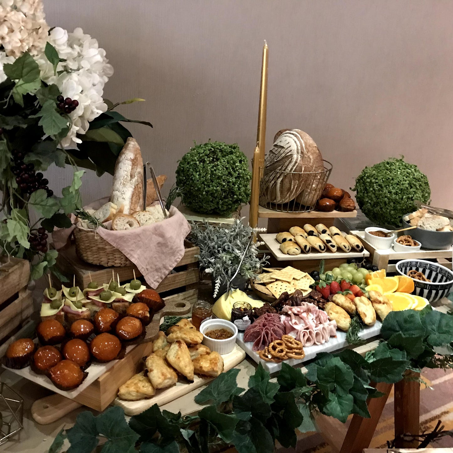 Rustic Grazing / Pastry Spread