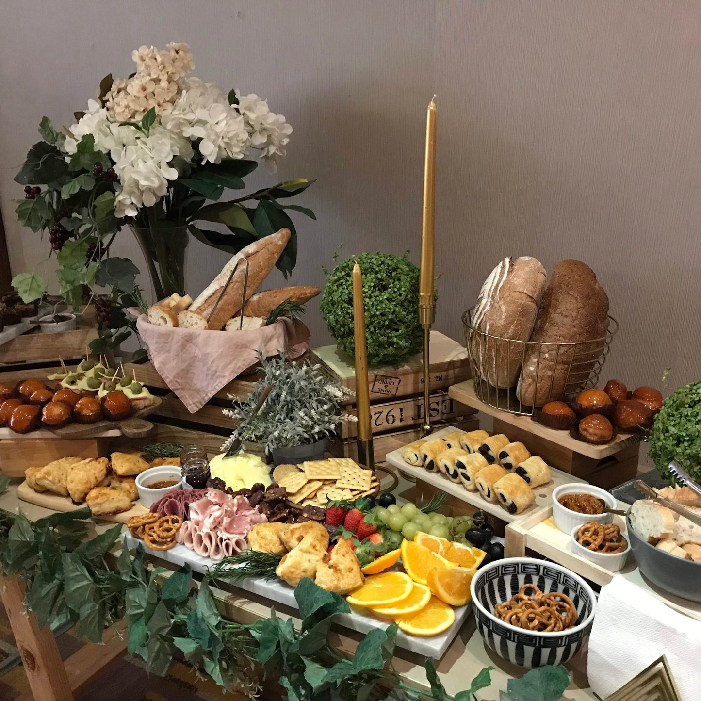 Rustic Grazing / Pastry Spread