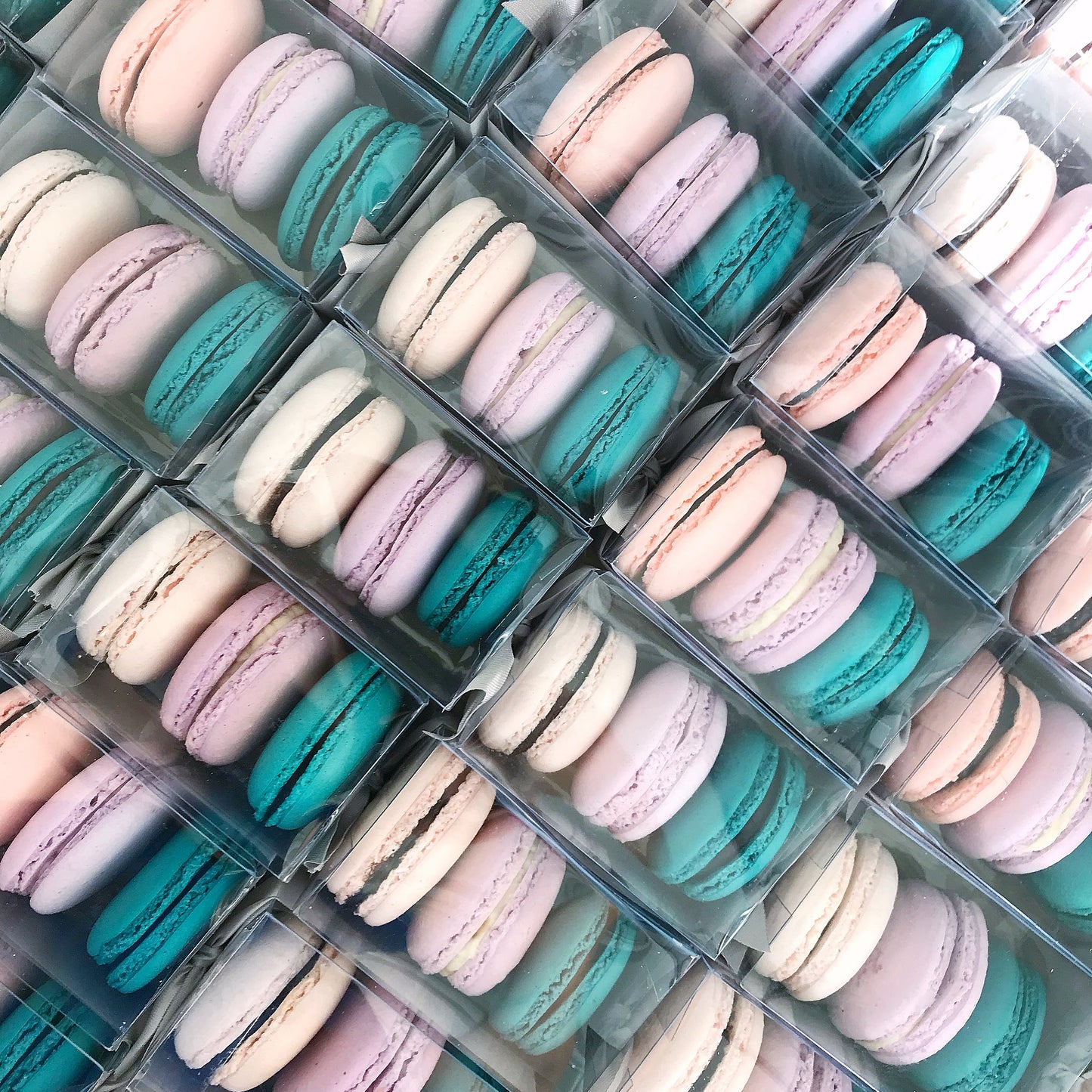 Custom Macarons Trio Set (24 boxes)
