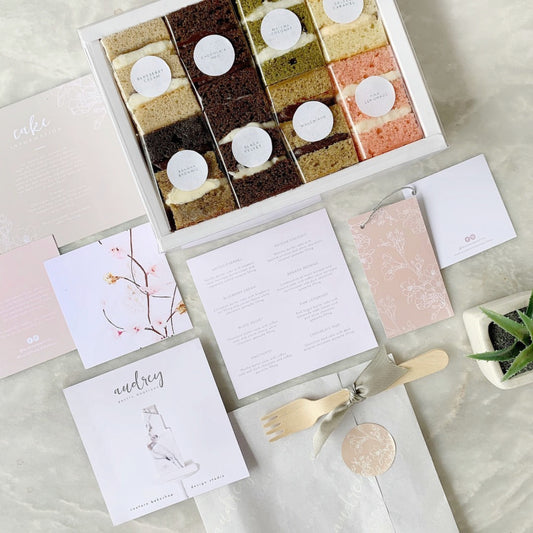 Audrey's Signature Cake Sampler Box