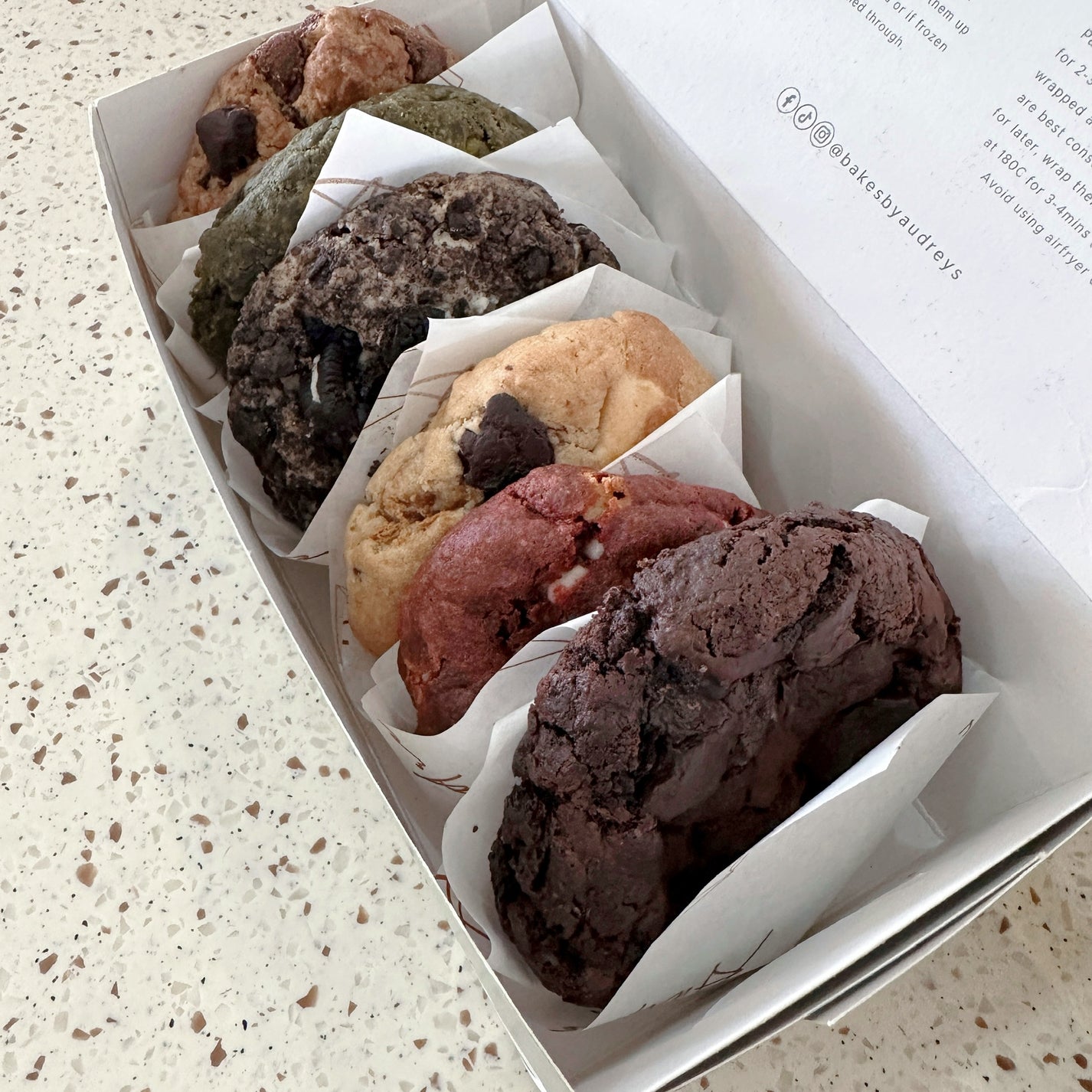 Cookie Sampler Box – Audrey's | Weddings and Events