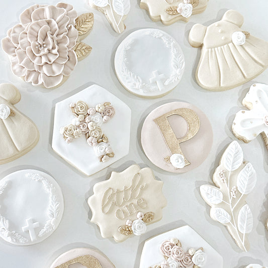 Christening / Dedication Sugar Cookie Set (24pcs)