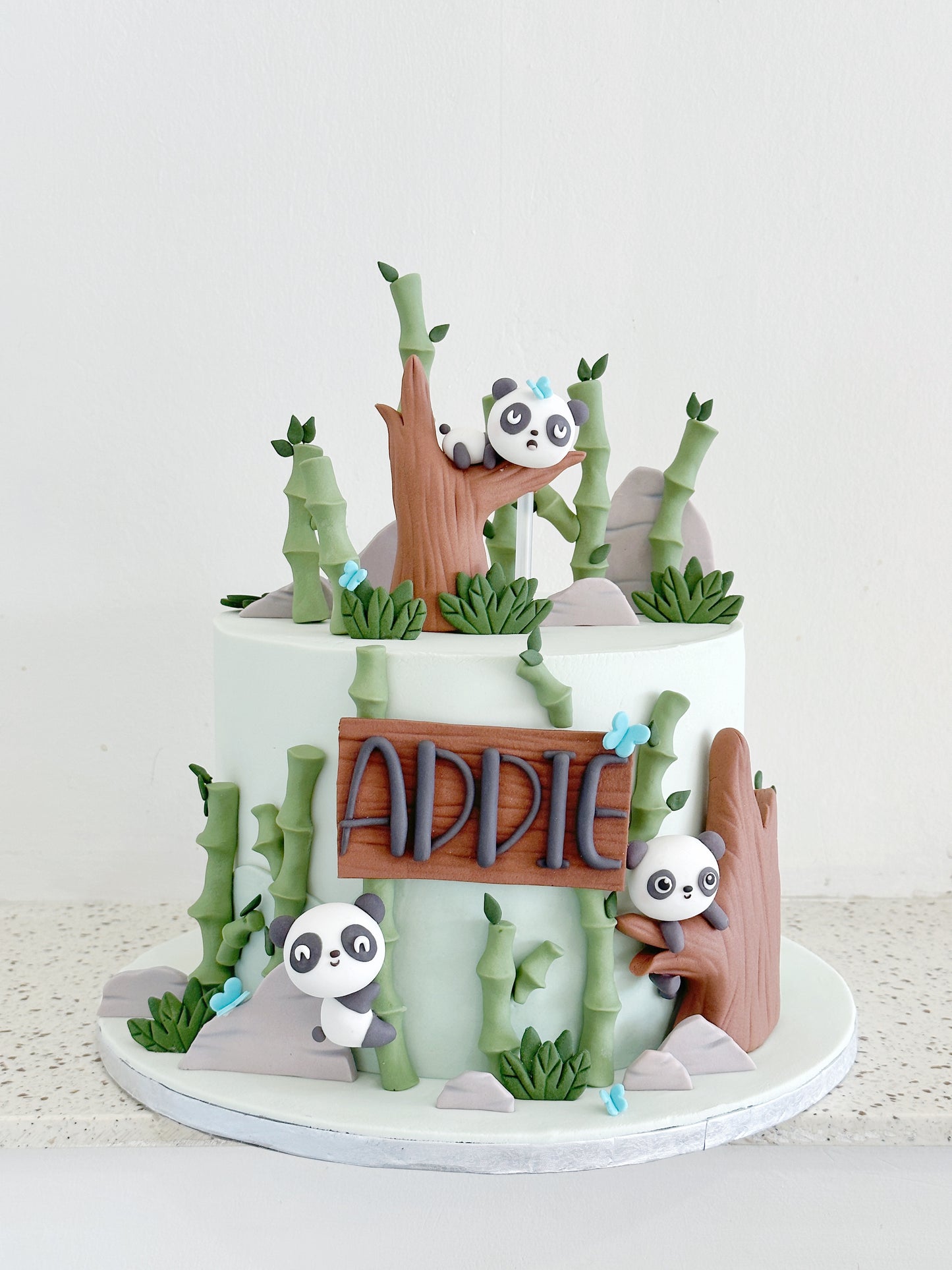 Panda Party Set (Custom Cake and Sugar Cookies)