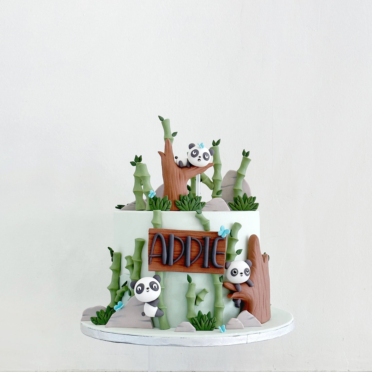 Panda Party Set (Custom Cake and Sugar Cookies)