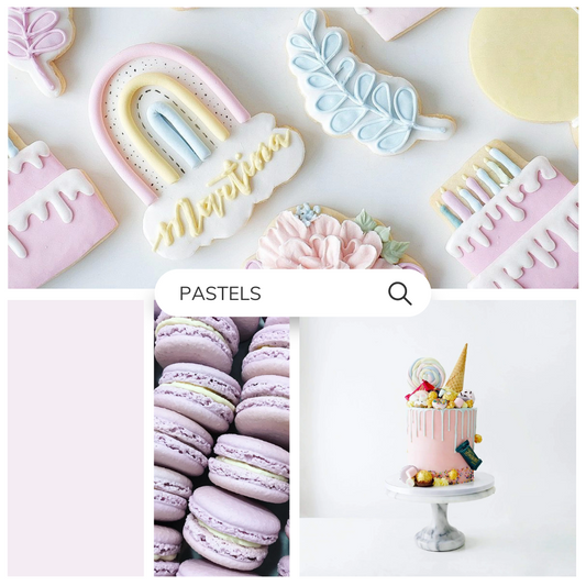 Birthday Bundle Pastels - Cake and Guest Favors