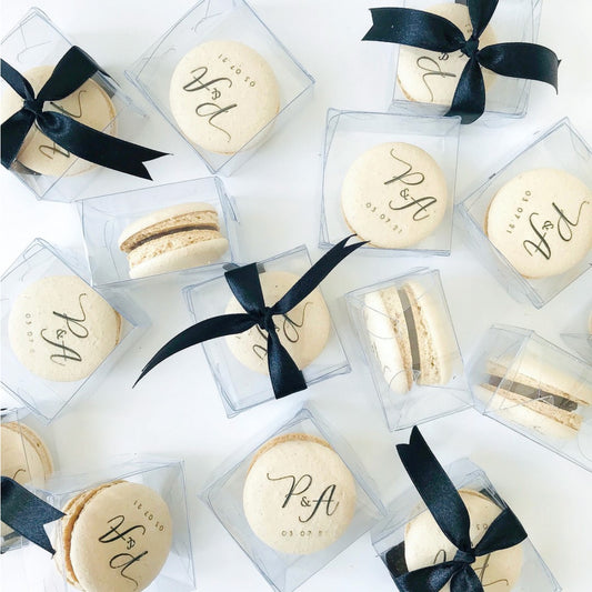 Custom Macarons (with Edible Print) 24pcs